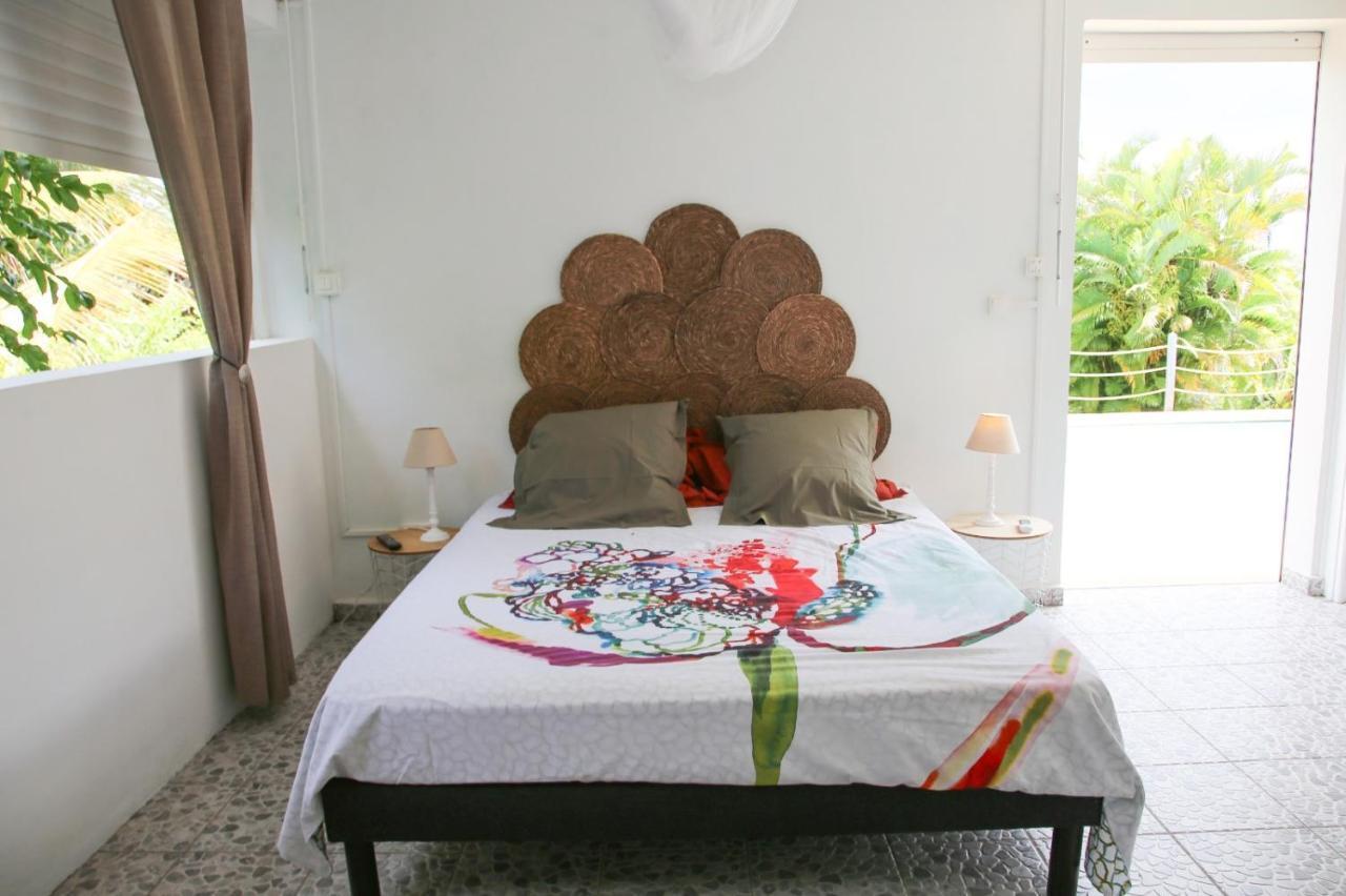 L Orchidee Bleue, Bas De Villa, Vue Mer, Piscine Privee 상트 안느 외부 사진